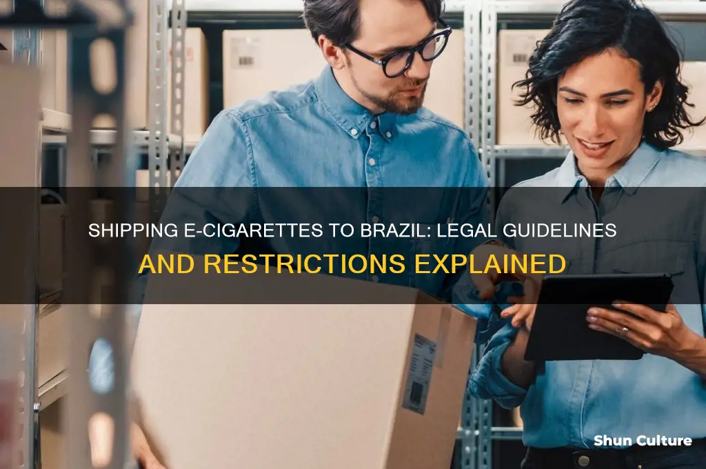 can I send e cigarette to brazil