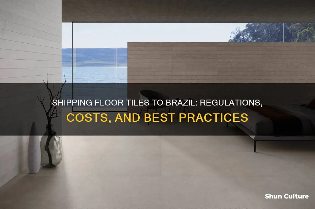 can I send floor tiles to brazil