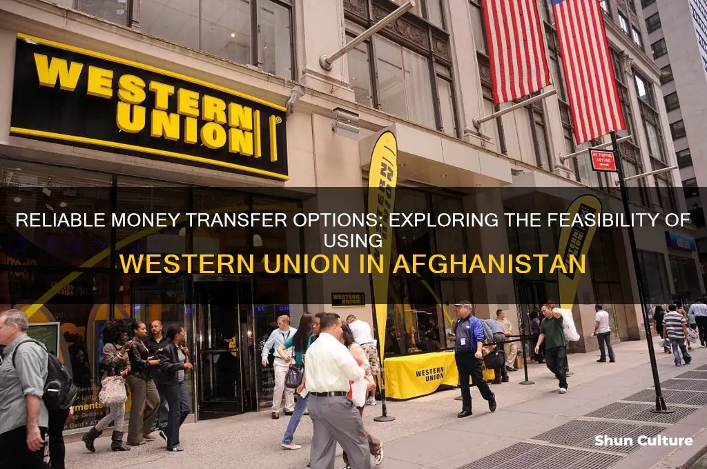 can I send money through western union from afghanistan