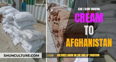 Shipping Conundrum: Navigating the Complexities of Sending Shaving Cream to Afghanistan