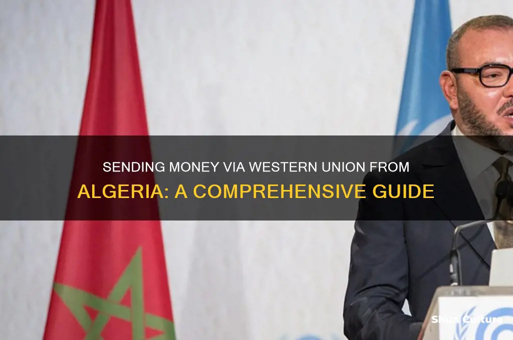 can I send western union from algeria