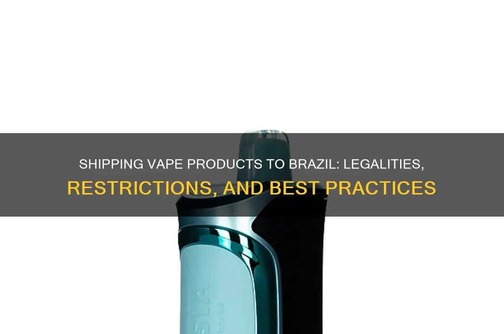 can I ship a vape product to brazil