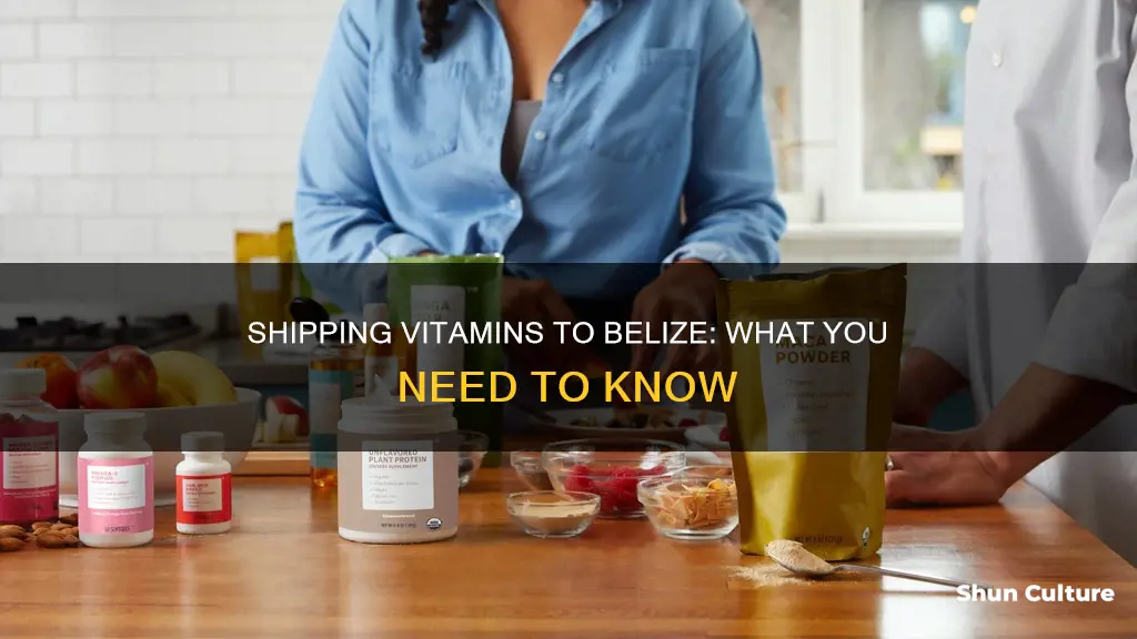 can I ship vitamins to belize