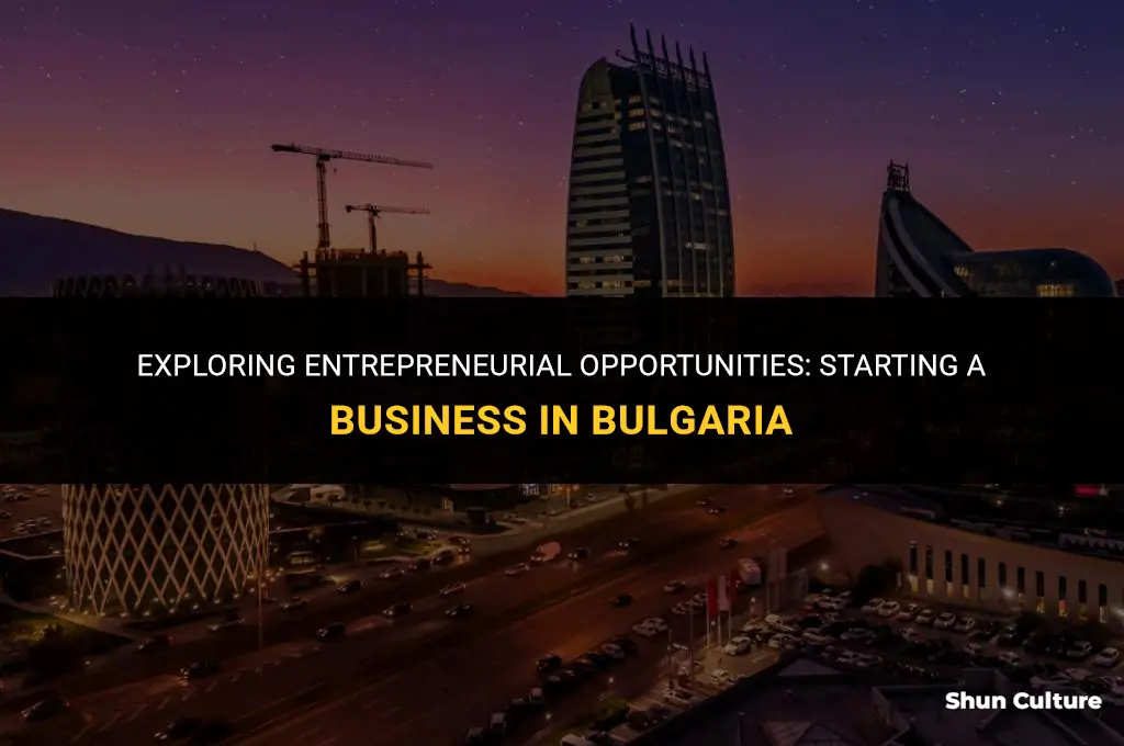 can I start a business in bulgaria