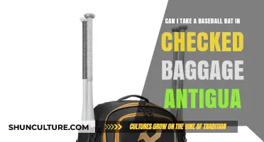 Traveling to Antigua: Can You Pack a Baseball Bat in Checked Luggage?