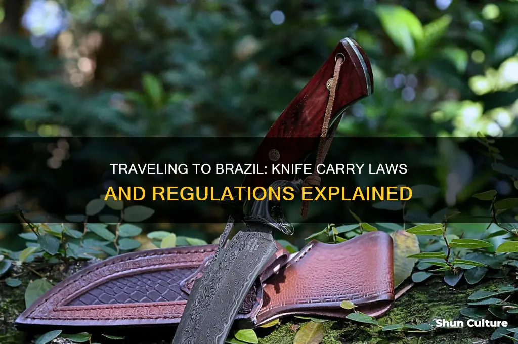 can I take my knife in brazil