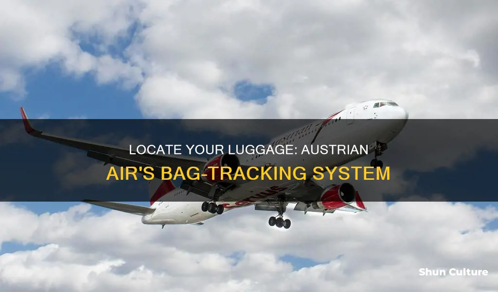 can I track my bags on austrian air