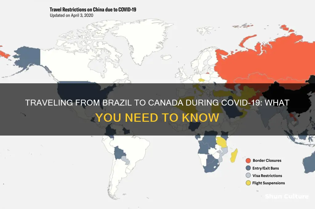can I travel from brazil to canada covid
