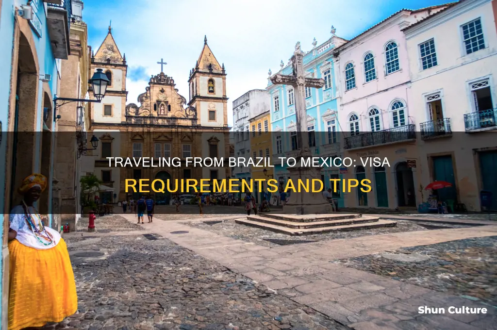 can I travel from brazil to mexico