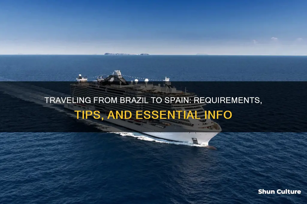 can I travel from brazil to spain