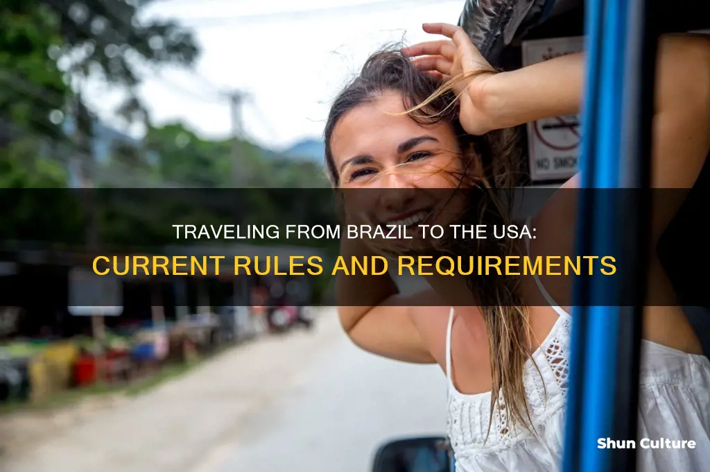 can I travel from brazil to usa now