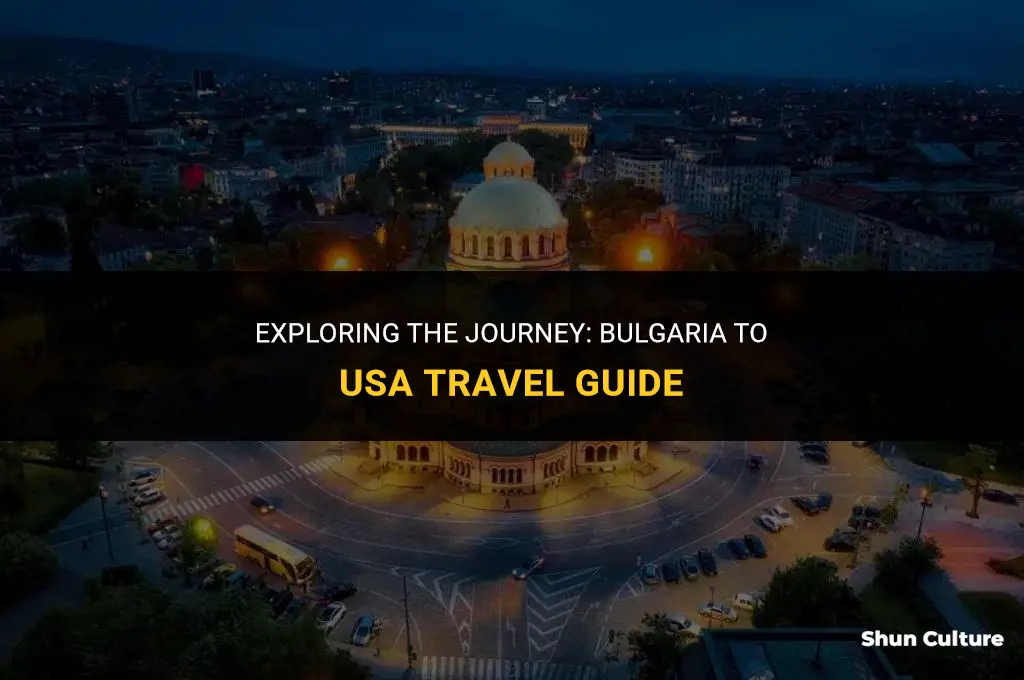 can I travel from bulgaria to usa