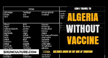 Traveling to Algeria: Vaccine Requirements and Entry Guidelines Explained