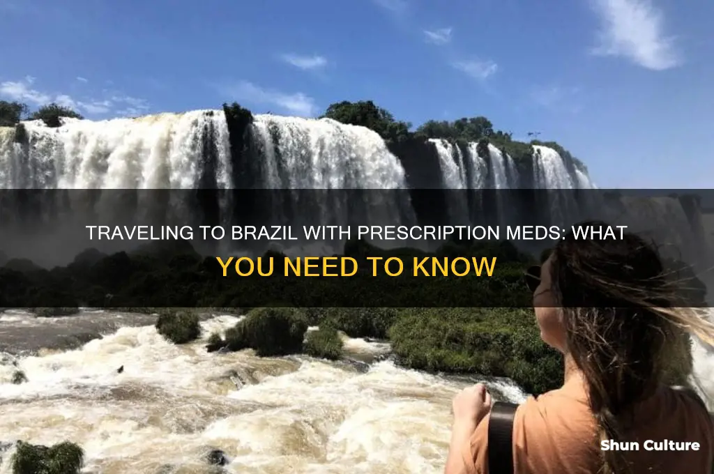 can I travel to brazil with prescription
