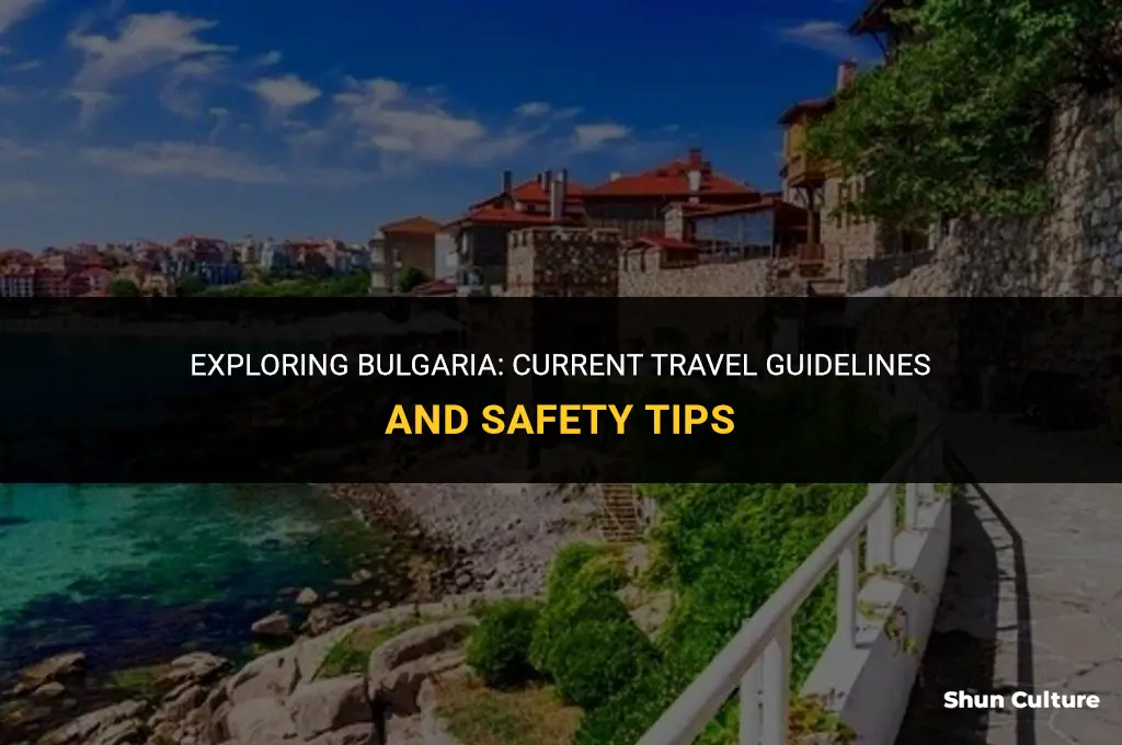 can I travel to bulgaria now