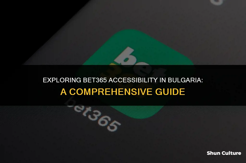 can I use bet365 in bulgaria