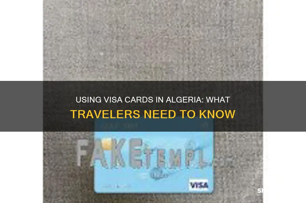 can I use my visa card in algeria