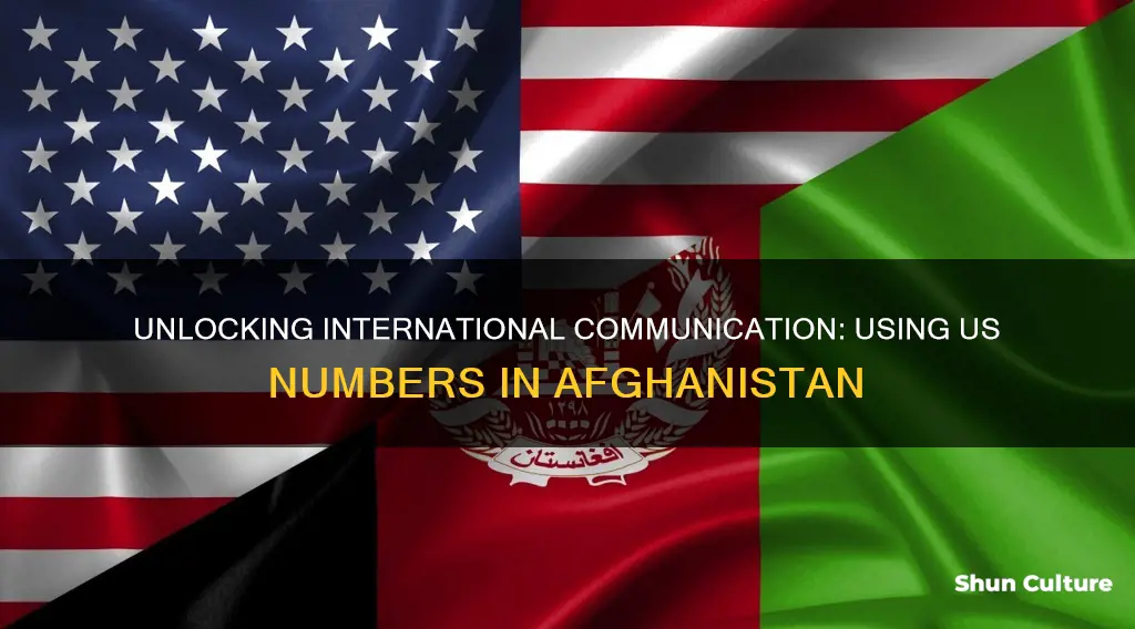 can I use us number in afghanistan