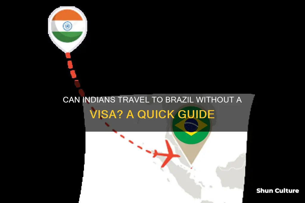 can indian travel to brazil without visa