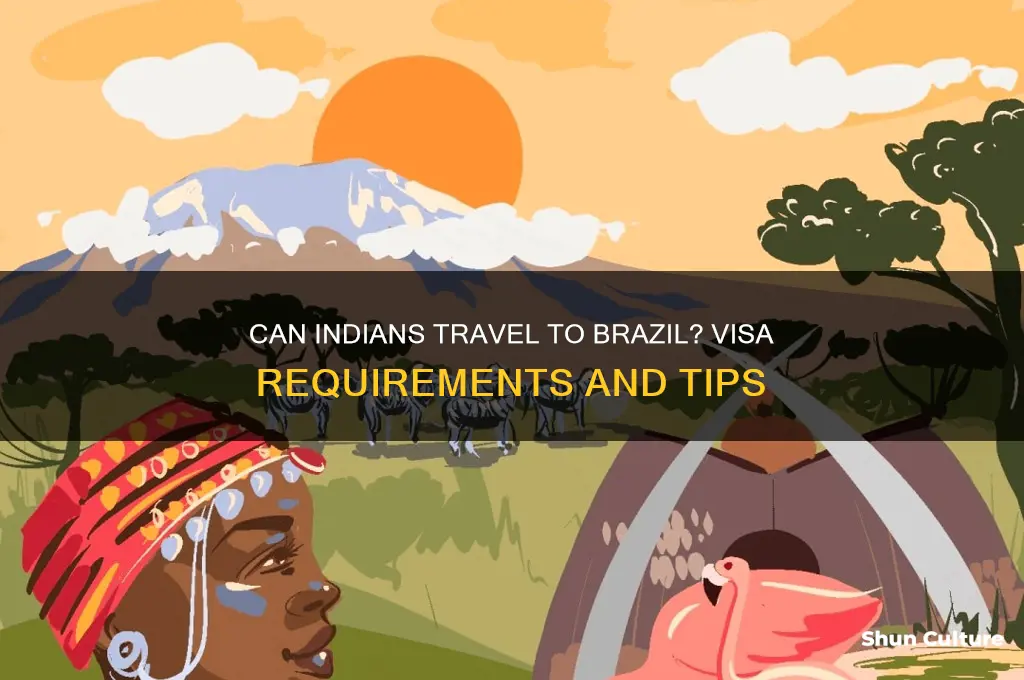 can indians travel to brazil