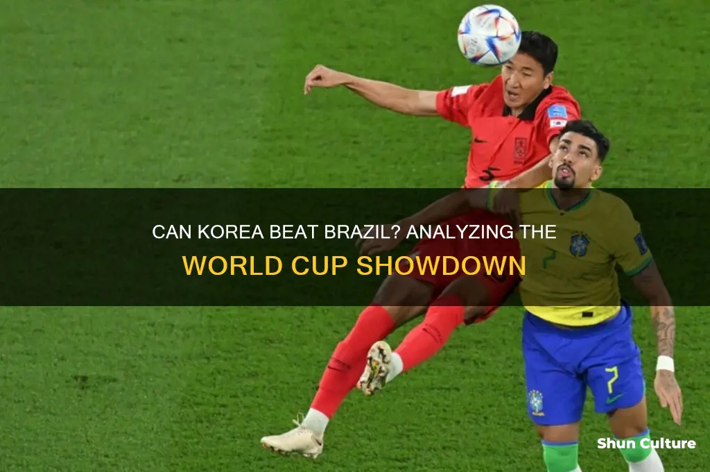 can korea beat brazil