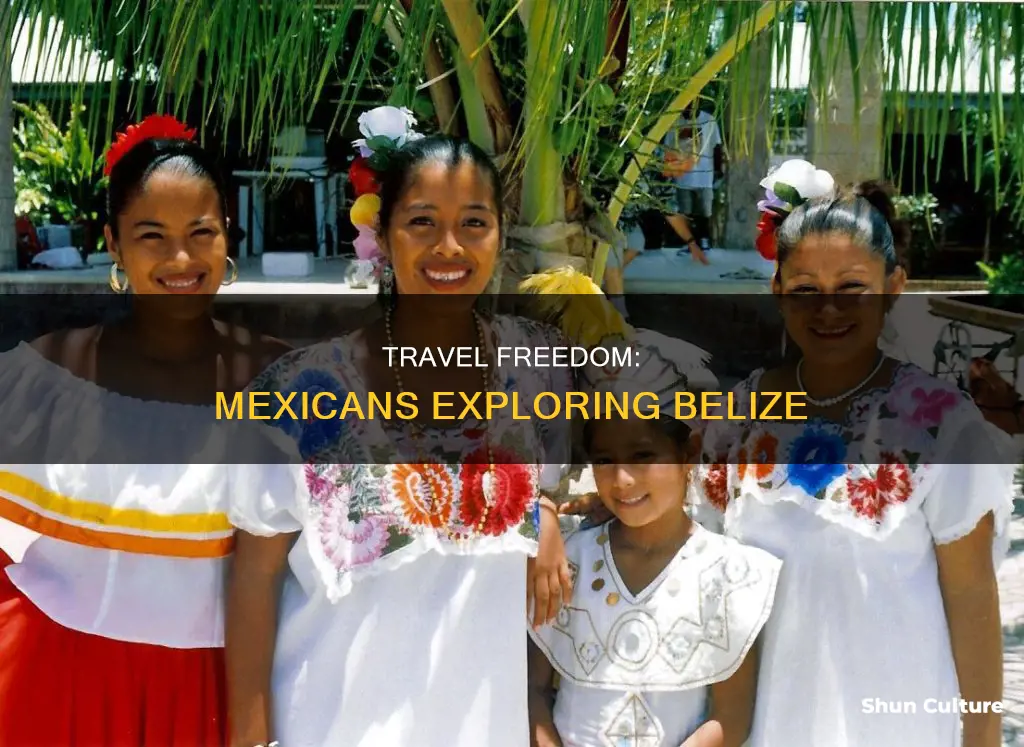 can mexicans go to belize