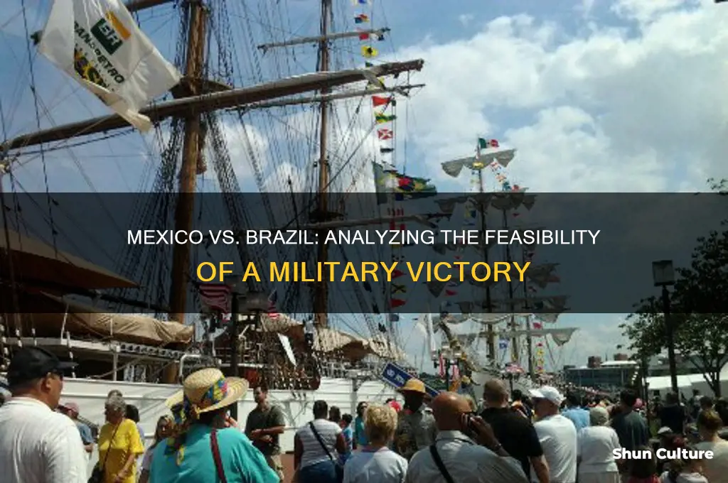 can mexico defeat brazil in war