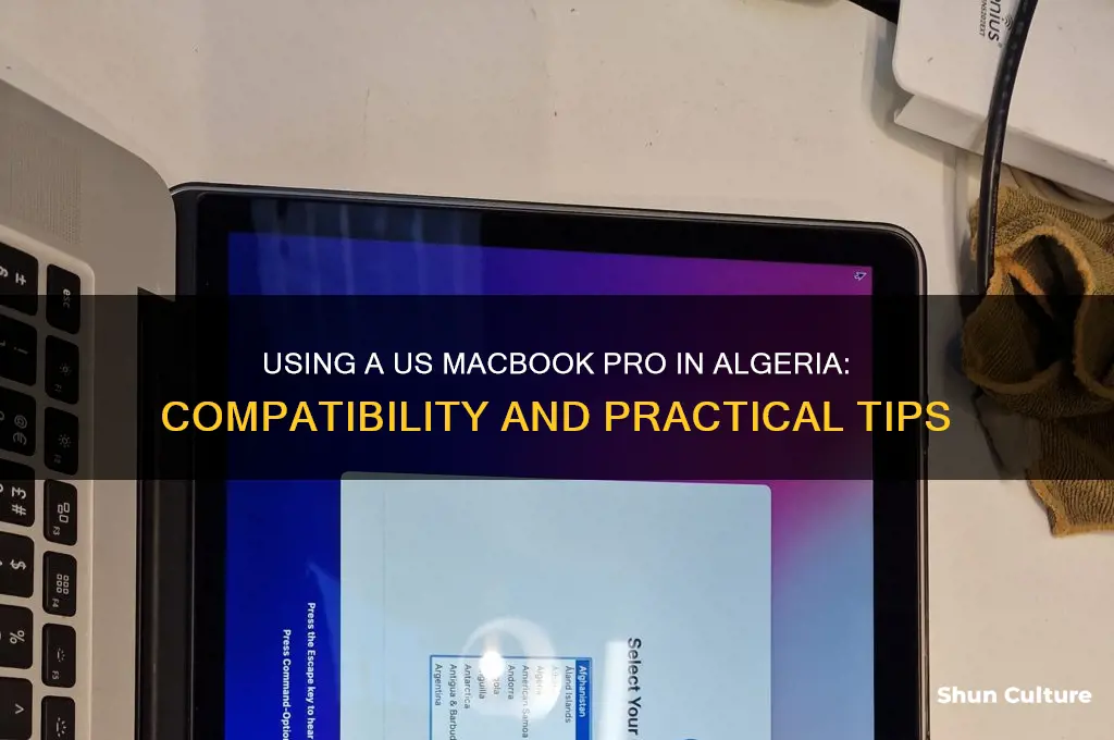 can my mac book pro from usa work in algeria