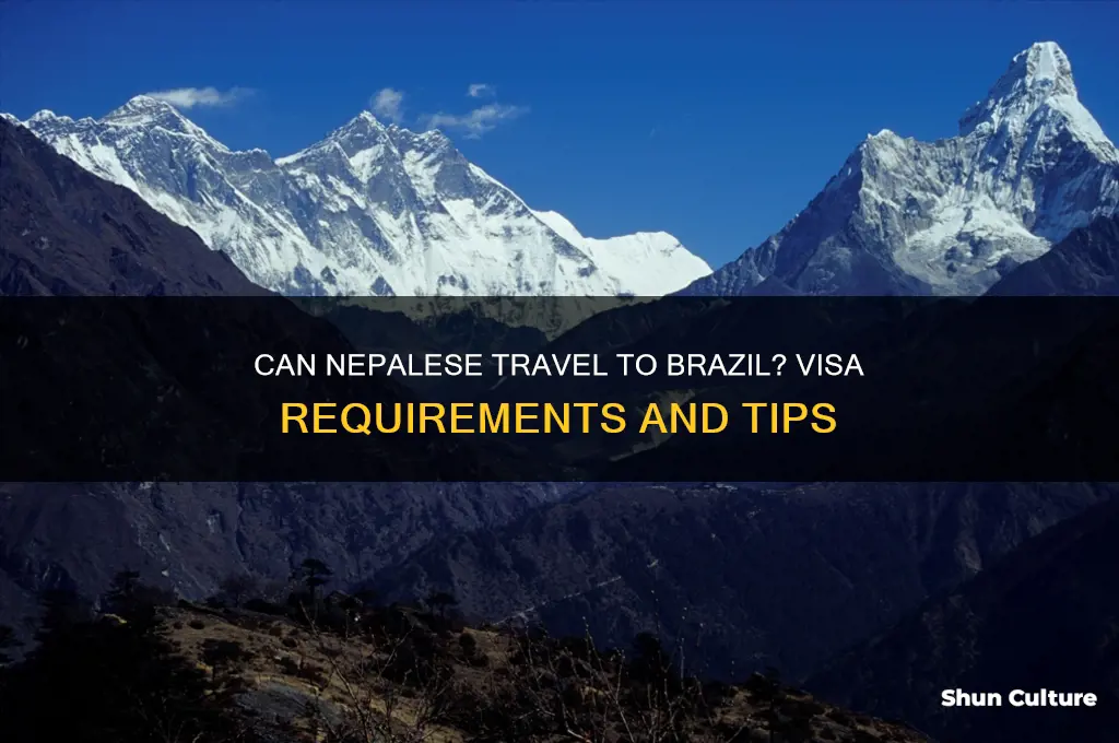can nepalese go to brazil