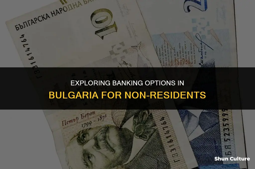can non residents open a bank account in bulgaria