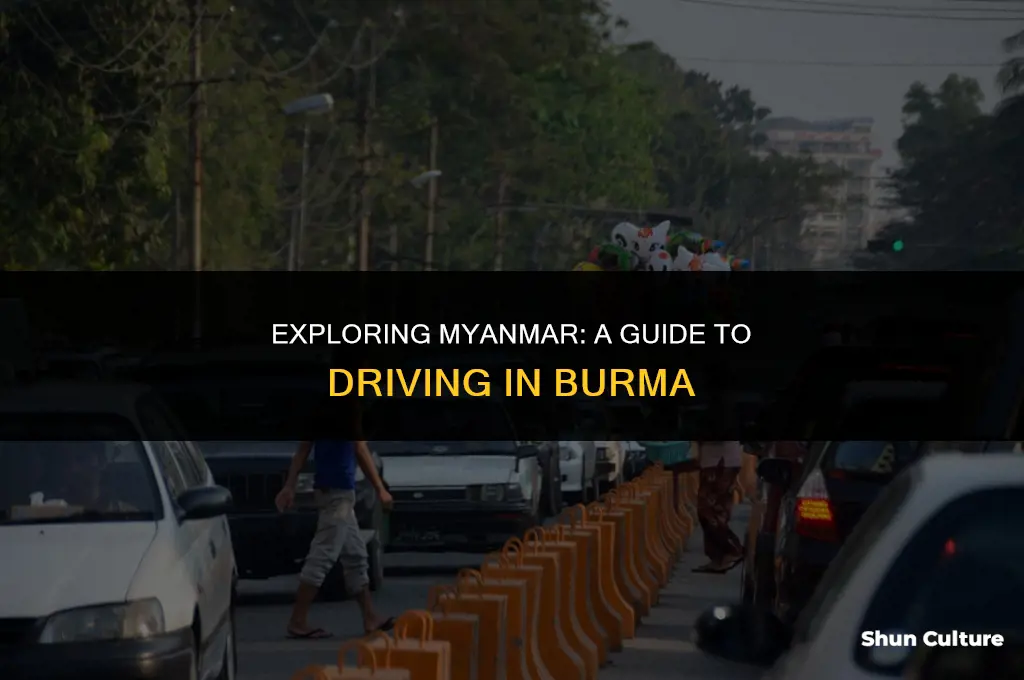 can people drive in burma