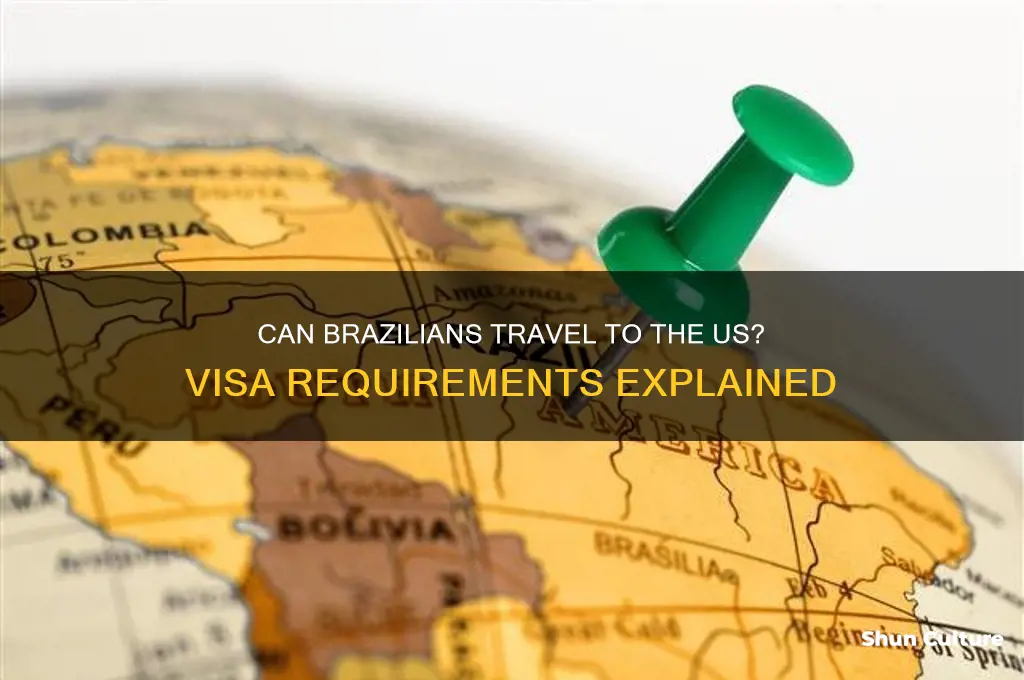 can people from brazil travel to the us