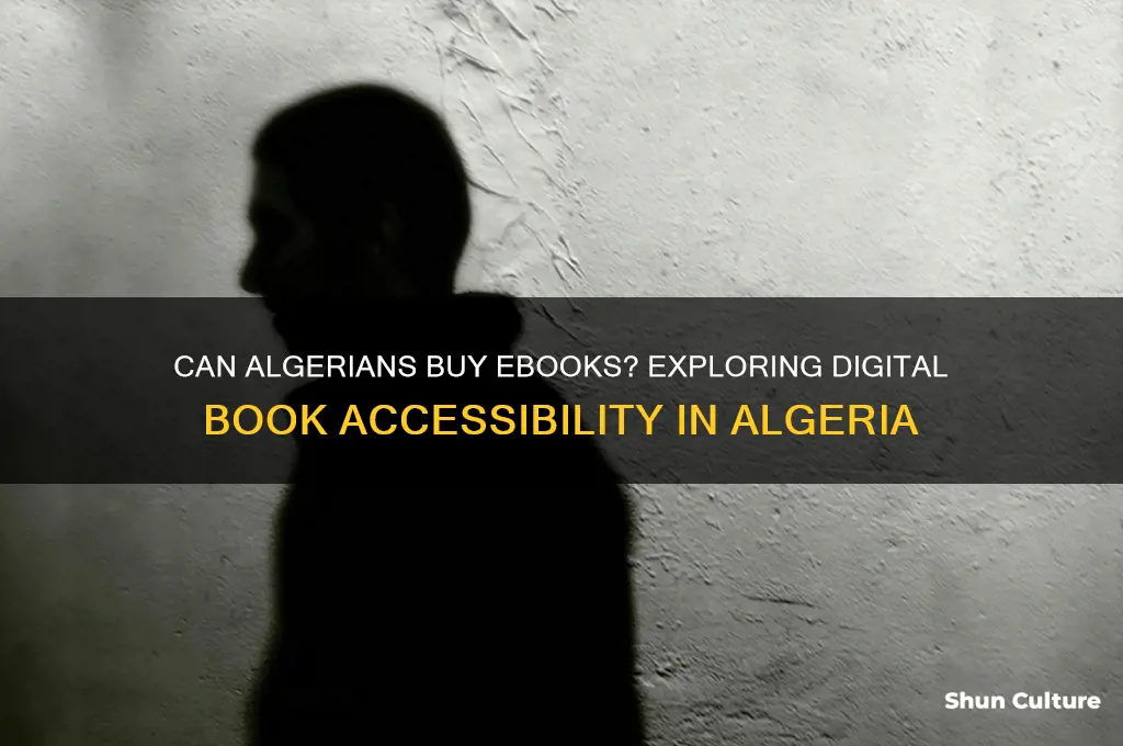 can people in algeria buy ebooks