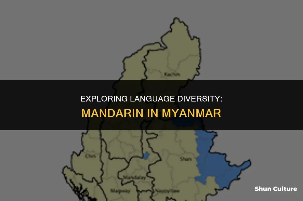 can people in burma speak mandrin