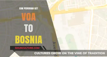 Can Peruvians Obtain a Visa on Arrival for Bosnia?