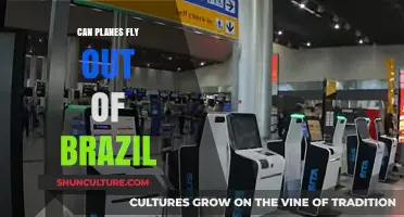Exploring Brazil's Skies: Can Planes Fly Out of the Country?