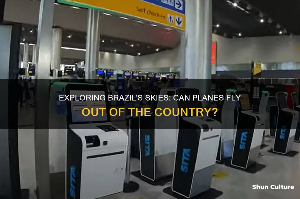 can planes fly out of brazil