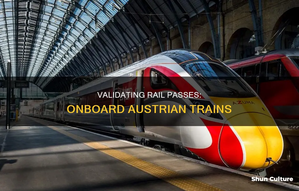 can rail pass be validated on train austria