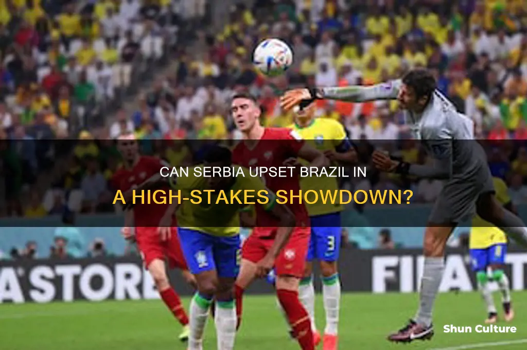 can serbia beat brazil
