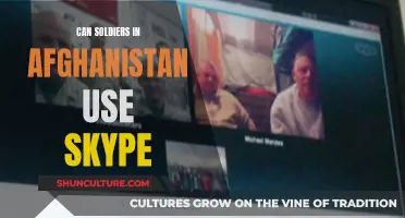 Skype Connections: Keeping Afghan-Based Soldiers Linked to Home