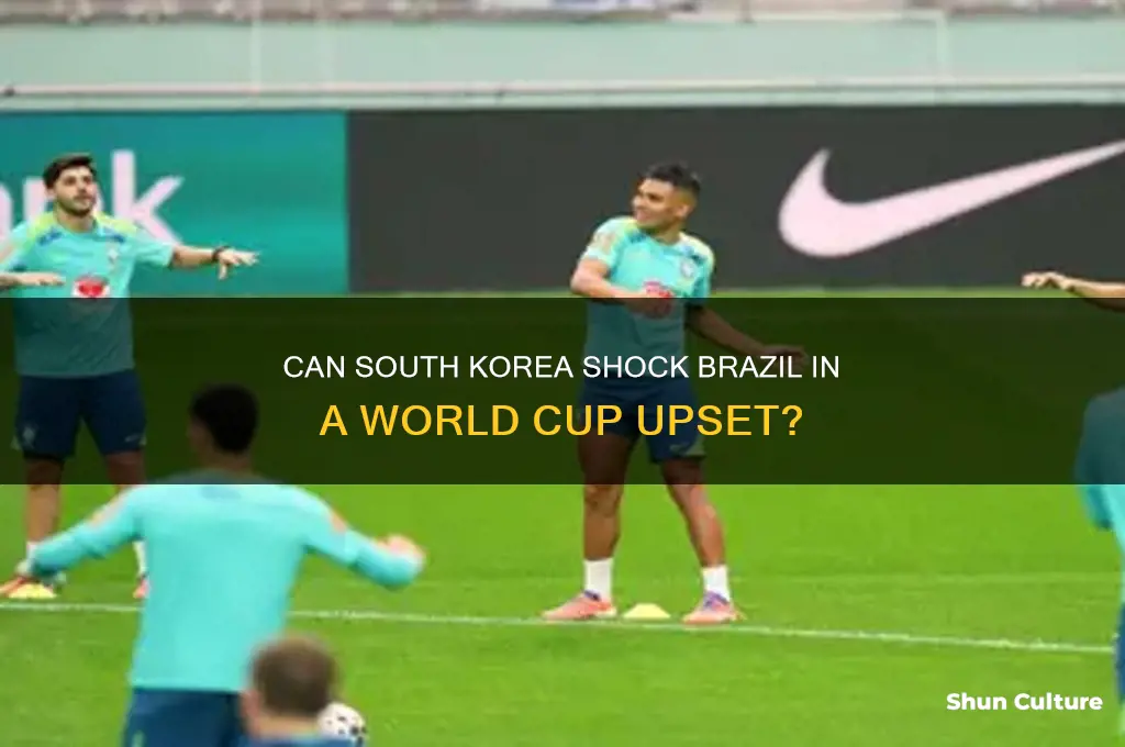 can south korea upset brazil