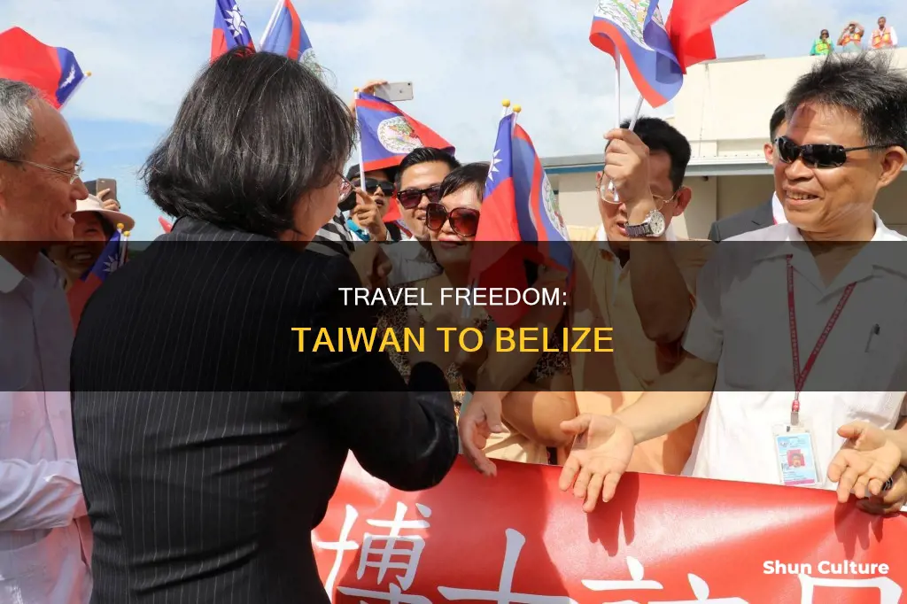 can taiwan travel to belize