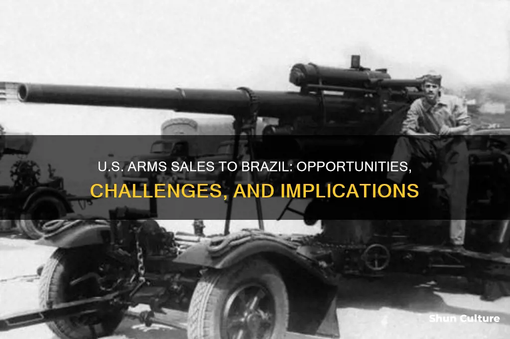 can the united states sell weapons to brazil
