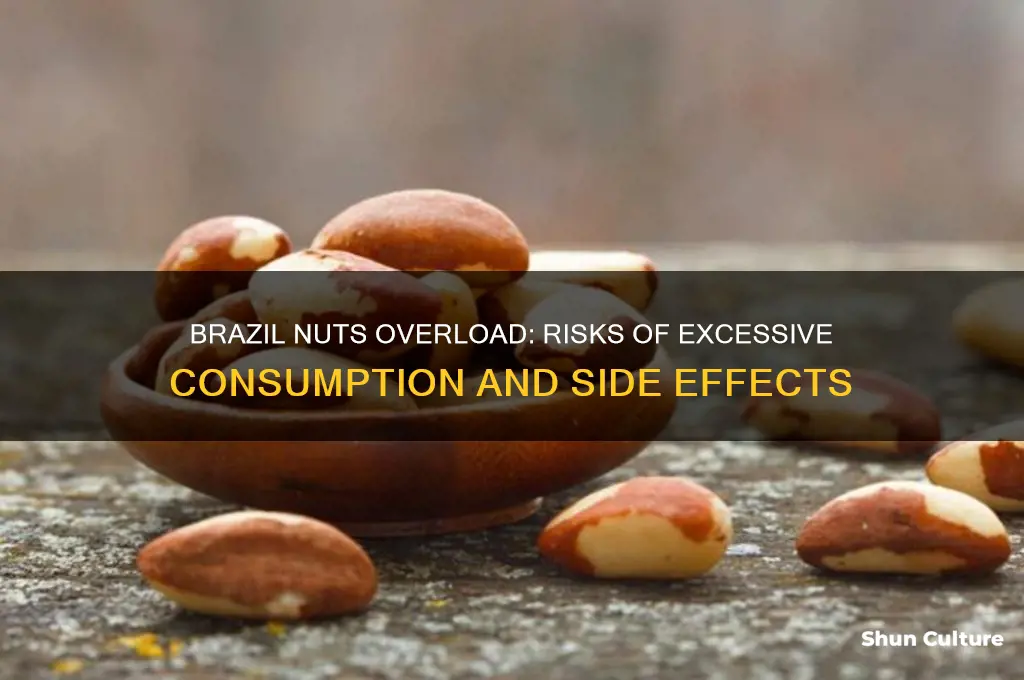 can too many brazil nuts make you sick