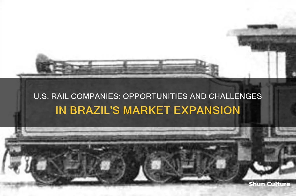 can u.s rail companies expand to the brazil market