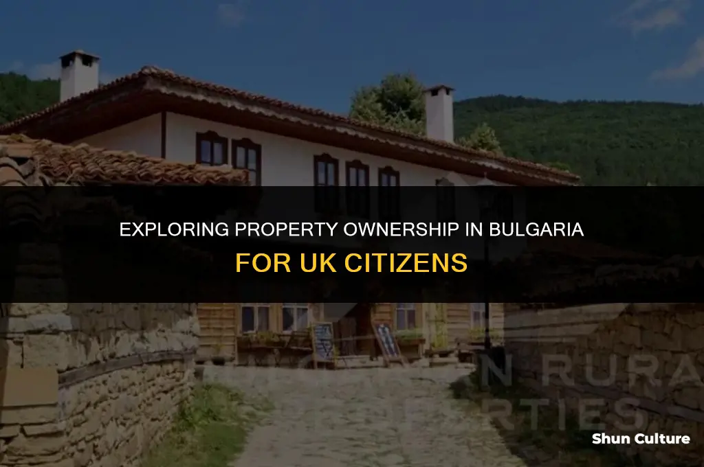 can uk citizens buy property in bulgaria
