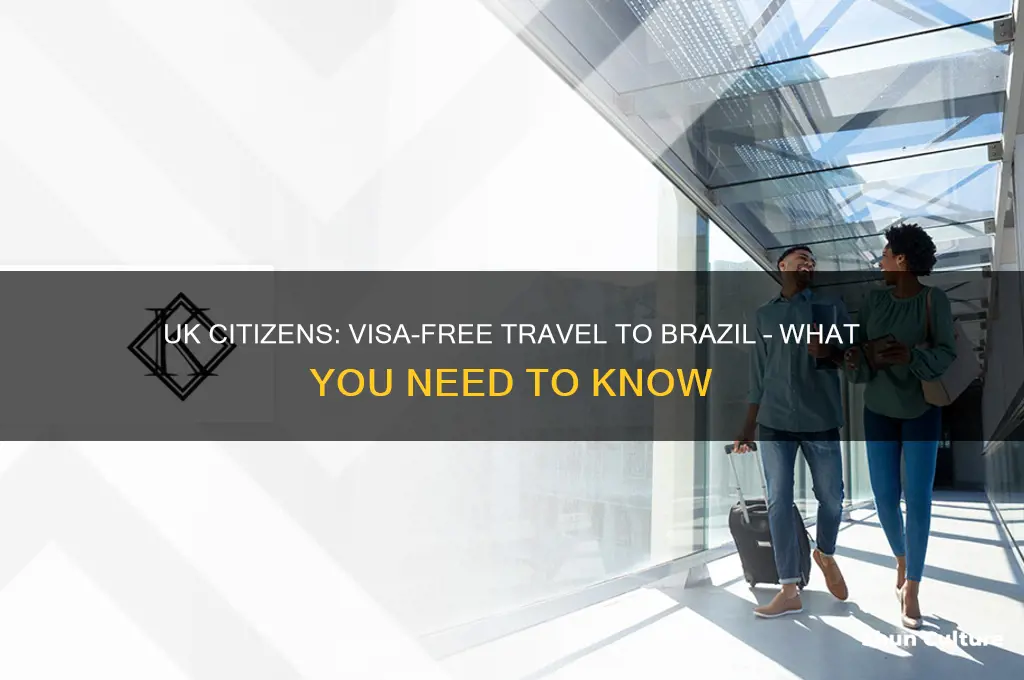 can uk citizens go to brazil without a visa