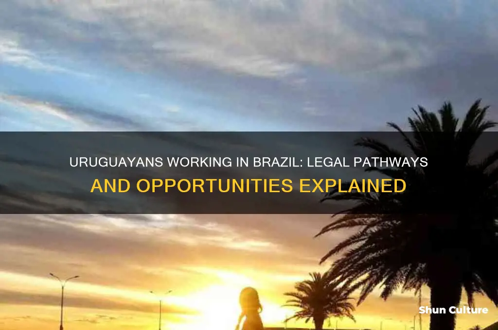 can uruguayians work in brazil