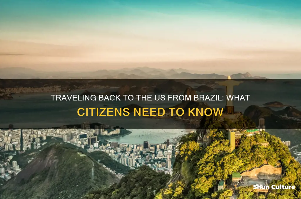 can us citizens travel back from brazil