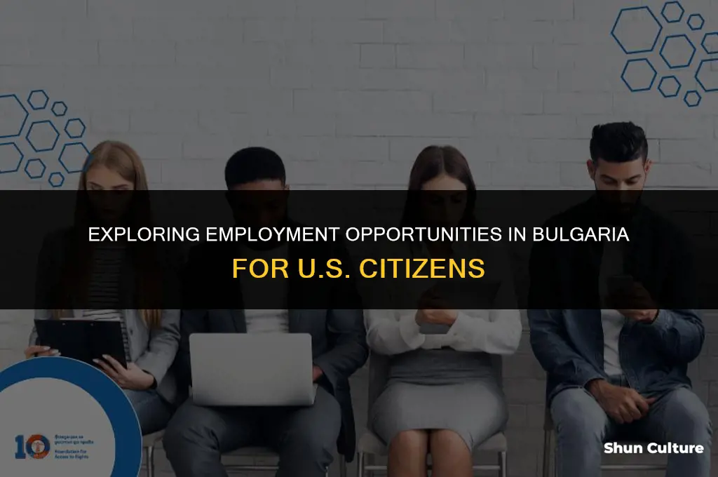 can us citizens work in bulgaria